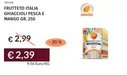 Prezzemolo e Vitale Frutteto italia ghiaccioli pesca e mango offerta