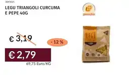 Prezzemolo e Vitale Legu triangoli curcuma e pepe offerta