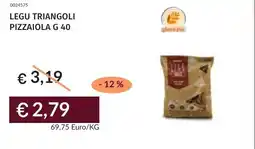 Prezzemolo e Vitale Legu triangoli pizzaiola offerta