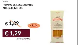 Prezzemolo e Vitale Rummo le leggendarie zite n.10 offerta