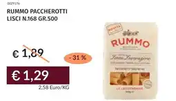Prezzemolo e Vitale Rummo paccherotti lisci n.168 offerta