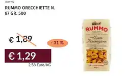 Prezzemolo e Vitale Rummo orecchiette n. 87 offerta