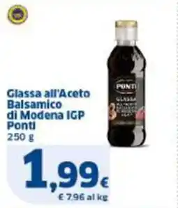 Sigma Glassa all'Aceto Balsamico di Modena IGP Ponti offerta