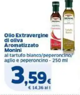 Sigma Olio Extravergine di oliva Aromatizzato Monini offerta