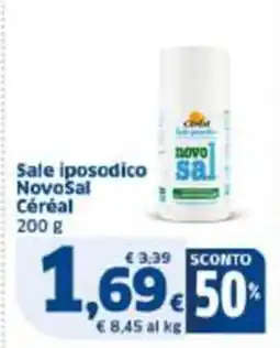 Sigma Sale iposodico sal NovoSal Céréal offerta