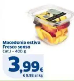 Sigma Macedonia estiva Fresco senso offerta