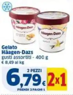 Sigma Gelato Häagen-Dazs gusti assortiti offerta
