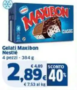 Sigma Gelati Maxibon Nestlé offerta
