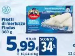 Sigma Filetti 12 pezzi - 300 g di merluzzo Findus offerta