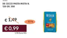 Prezzemolo e Vitale De cecco pasta mista n. 120 offerta