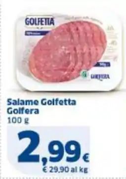 Sigma Salame Golfetta Golfera offerta