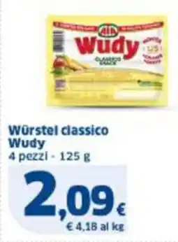 Sigma Würstel classico Wudy offerta