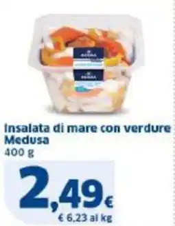 Sigma Insalata di mare con verdure di mare Medusa offerta