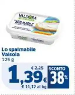 Sigma Lo spalmabile Valsoia offerta