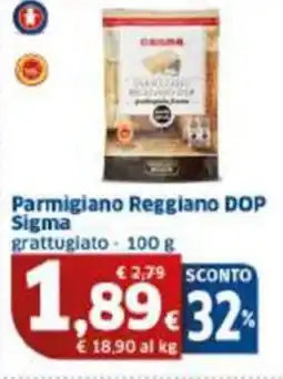 Sigma Parmigiano Reggiano DOP Sigma grattugiato offerta