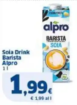 Sigma Soia Drink Barista Alpro offerta