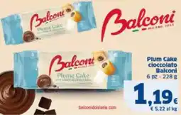Sigma Plum Cake cioccolato Balconi offerta