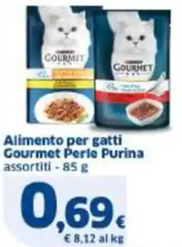 Sigma Alimento per gatti Gourmet Perle Purina assortiti offerta