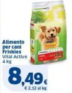 Sigma Alimento per cani Friskies Vital Active offerta