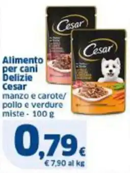 Sigma Alimento per cani Delizie Cesar offerta