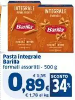 Sigma Pasta integrale Barilla offerta