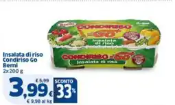 Sigma Insalata di riso Insalata di riso Condiriso Go Berni offerta