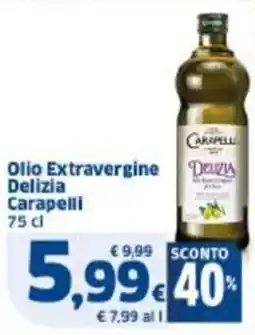 Sigma Olio Extravergine Duz Delizia Carapelli offerta