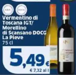 Sigma Vermentino di Toscana IGT/ Morellino di Scansano DOCG La Pieve offerta