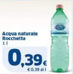 Sigma Acqua naturale Rocchetta offerta