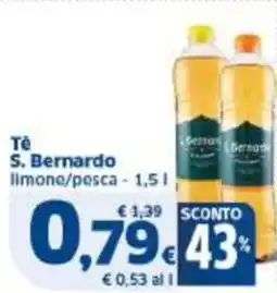 Sigma те S. Bernardo limone/pesca offerta