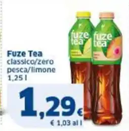 Sigma Fuze Tea So classico/zero pesca/limone offerta