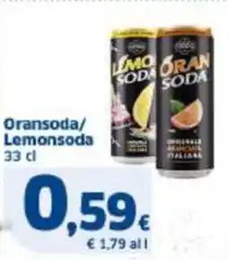 Sigma Oransoda/ Lemonsoda offerta