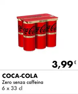 Iper Tosano COCA-COLA Zero senza caffeina offerta