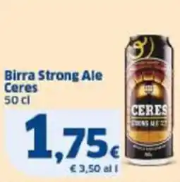 Sigma Birra Strong Ale Ceres offerta