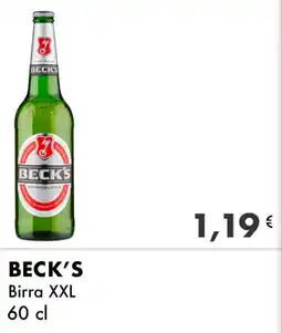 Iper Tosano BECK'S Birra XXL offerta