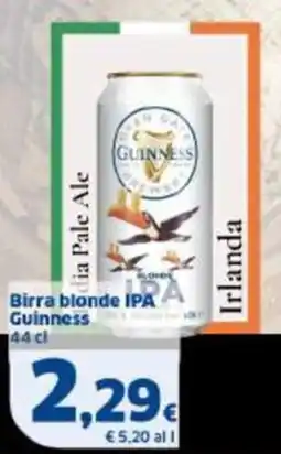 Sigma Birra blonde IPA Guinness offerta