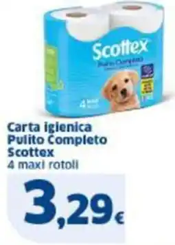 Sigma Carta igienica Pulito Completo Scottex offerta