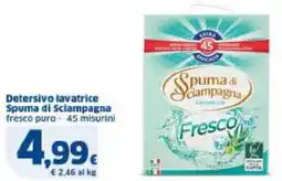 Sigma Detersivo lavatrice Spuma di Sciampagna offerta