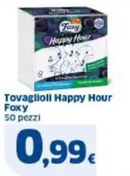 Sigma Tovaglioli Happy Hour Faxy 50 pezzi offerta