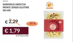 Prezzemolo e Vitale Garofalo gnocchi patate senza glutine offerta