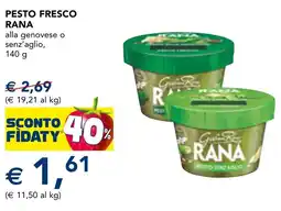 Esselunga Pesto fresco RANA offerta