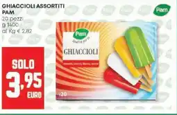 Panorama Ghiaccioli assortiti PAM offerta