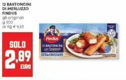 Panorama 12 bastoncini di merluzzo FINDUS offerta