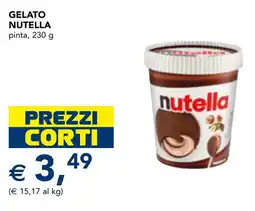 Esselunga Gelato NUTELLA offerta