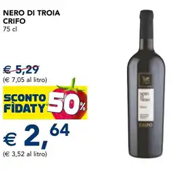 Esselunga Nero di troia CRIFO offerta