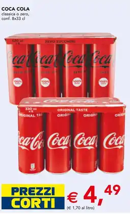 Esselunga COCA COLA classica o zero offerta