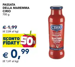 Esselunga Passata della maremma CIRIO offerta