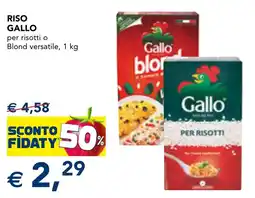 Esselunga Riso GALLO offerta