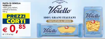 Esselunga Pasta di semola VOIELLO offerta