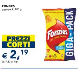 Esselunga FONZIES giga-pack offerta